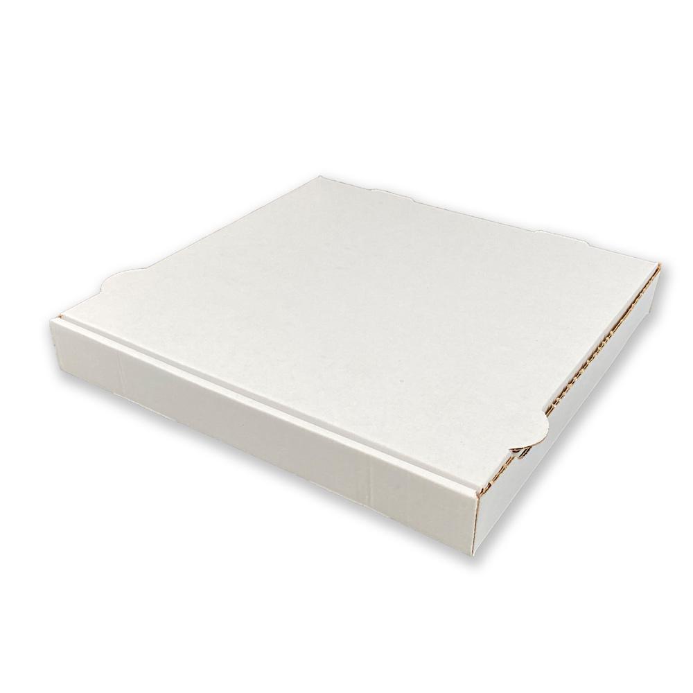 Pizza box white - print